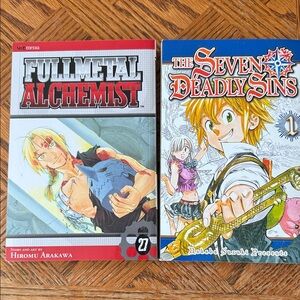 Fullmetal Alchemist and The Seven Deadly Sins Manga Set